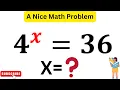 4 x 36 A Nice Math Problem