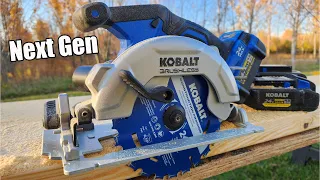 Next Generation Kobalt 24-volt 6- Circular Saw Review Item Model 124B-03