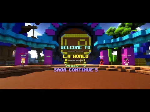 Minecraft server video for LAWORLD