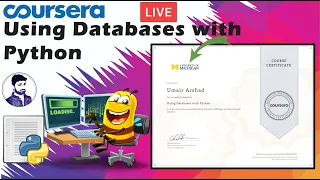 Coursera Using Databases with Python all assignments and Quizzes solved Live