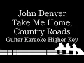 Download Lagu 【Guitar Karaoke Instrumental】Take Me Home,Country Roads / John Denver【Higher Key】