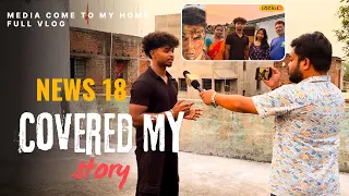 Media come to my house || cover my art journey || full vlog