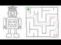 How AI Dots Can Learn to Solve a Maze