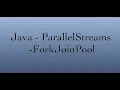 Java - ParallelStreams