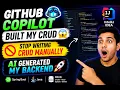 Build CRUD Operations in IntelliJ IDEA using GitHub Copilot Full Tutorial