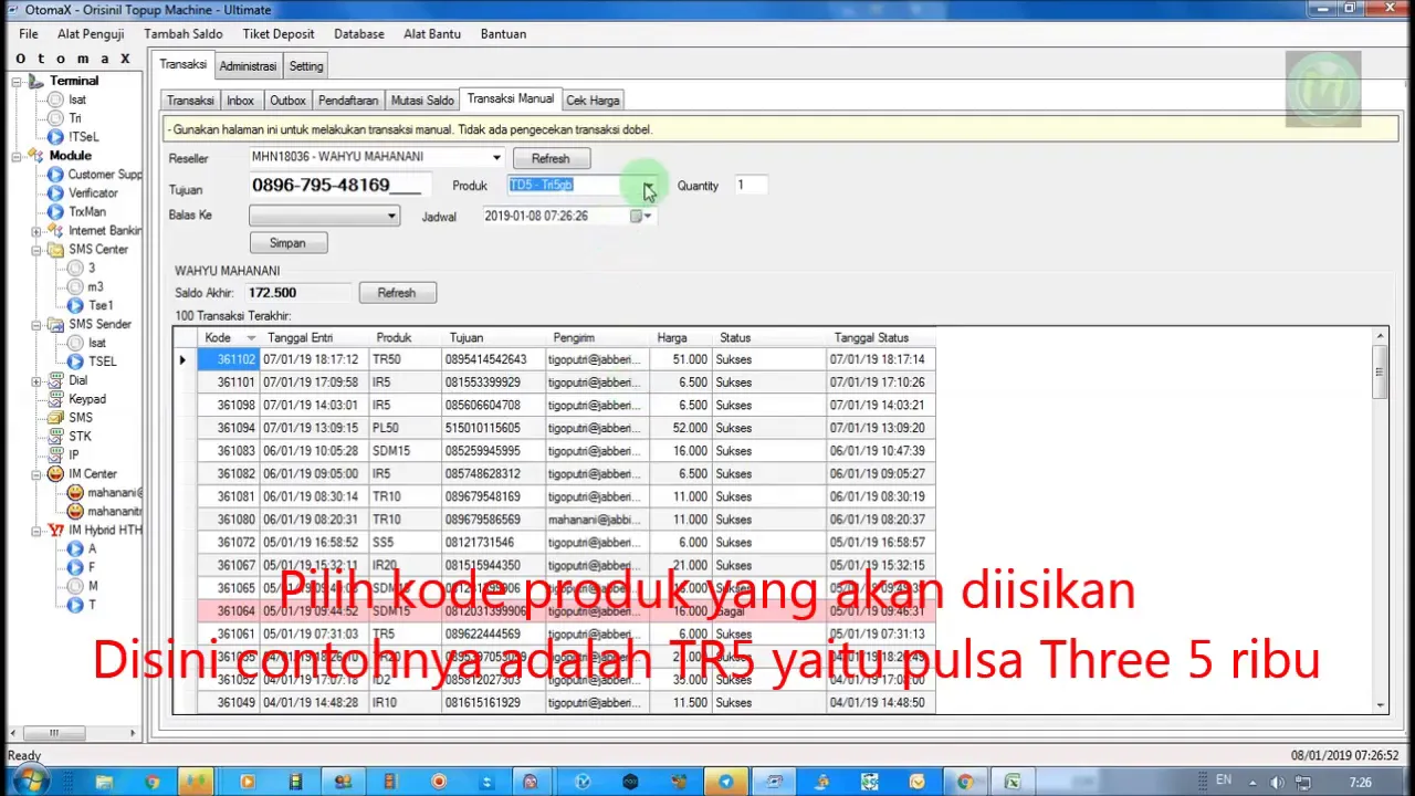 Proses Perakitan Server Pulsa 8 Port Fitur WA Center & PPOB pesanan User Bojongasih - Tasikmalaya