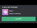 Clicking on a fake nitro link