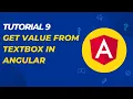 Get Value From Textbox in Angular App