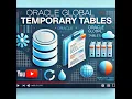 Oracle Global Temporary Table