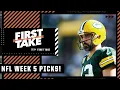 First Take s NFL Week 5 picks