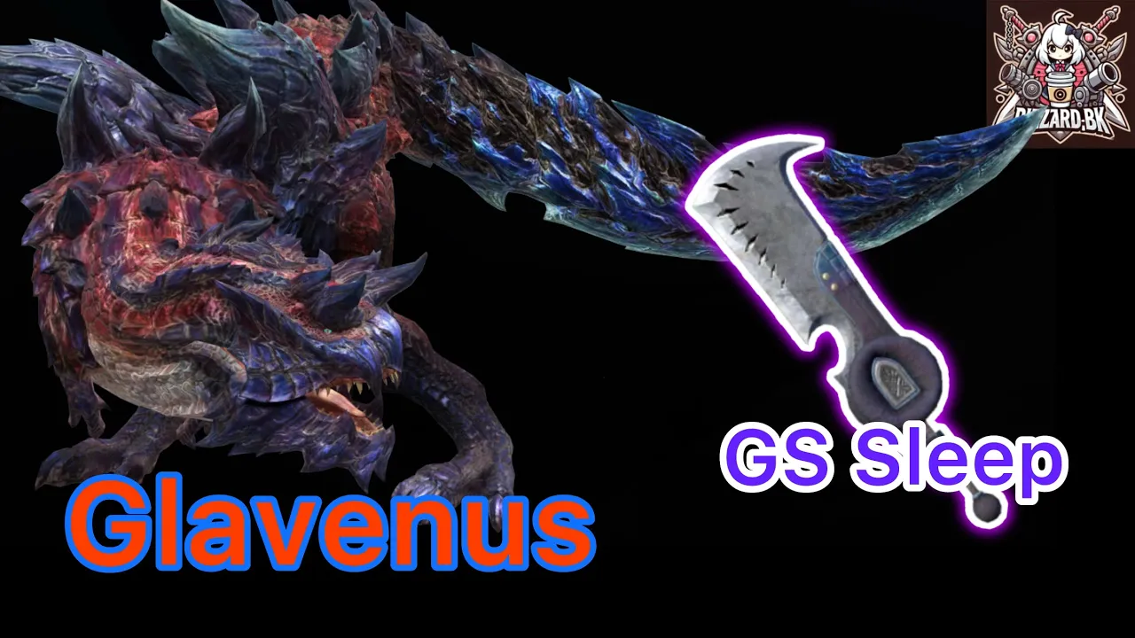 [MHN] GS Sleep 💤 vs Glavenus 10 star l Monster hunter now