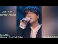 2025/4 /23 Nevertheless Special Live CONCERT JANG KEUNSUK in Makuhari Event Hall Tokyo