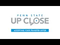 Accepting your transfer offer and next steps