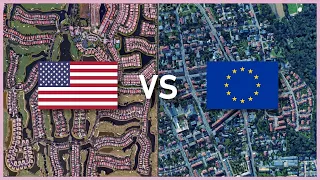 american vs european suburbs and why us suburbs suck 