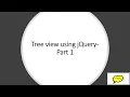 Tree view construction with jQuery - Part 1
