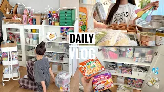 収納部屋全公開✨お菓子作り動画再開に向けて製菓グッズ爆買い💸25歳1人暮らしﾊﾟﾃｨｼｴの日常🏡約4万円の出費...🥶【VLOG】
