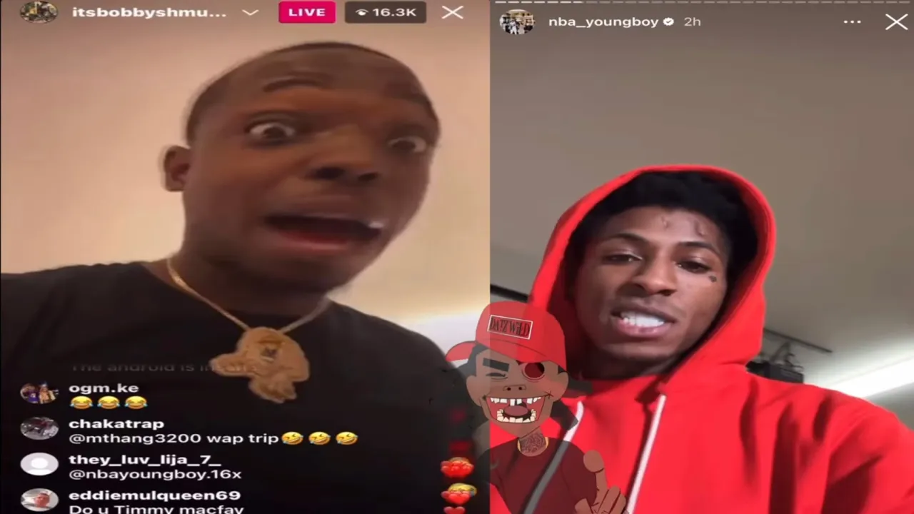 Bobby Shmurda & Nba Youngboy Go Back & Forth After Rowdy Rebel Spoke On The King Von Situation!😳