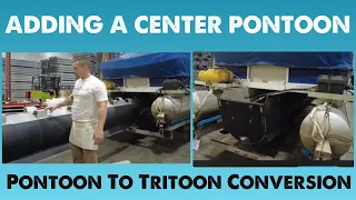 Center Pontoon Install - Modernizing an Old Boat