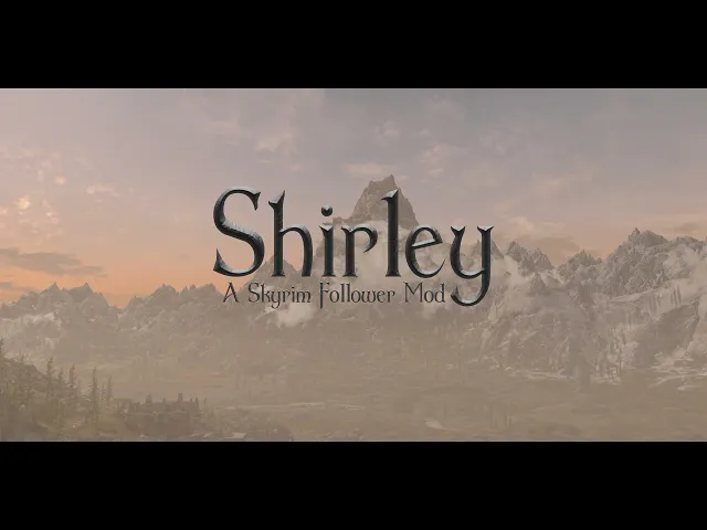 Shirley - A Skyrim Follower Mod | Release trailer