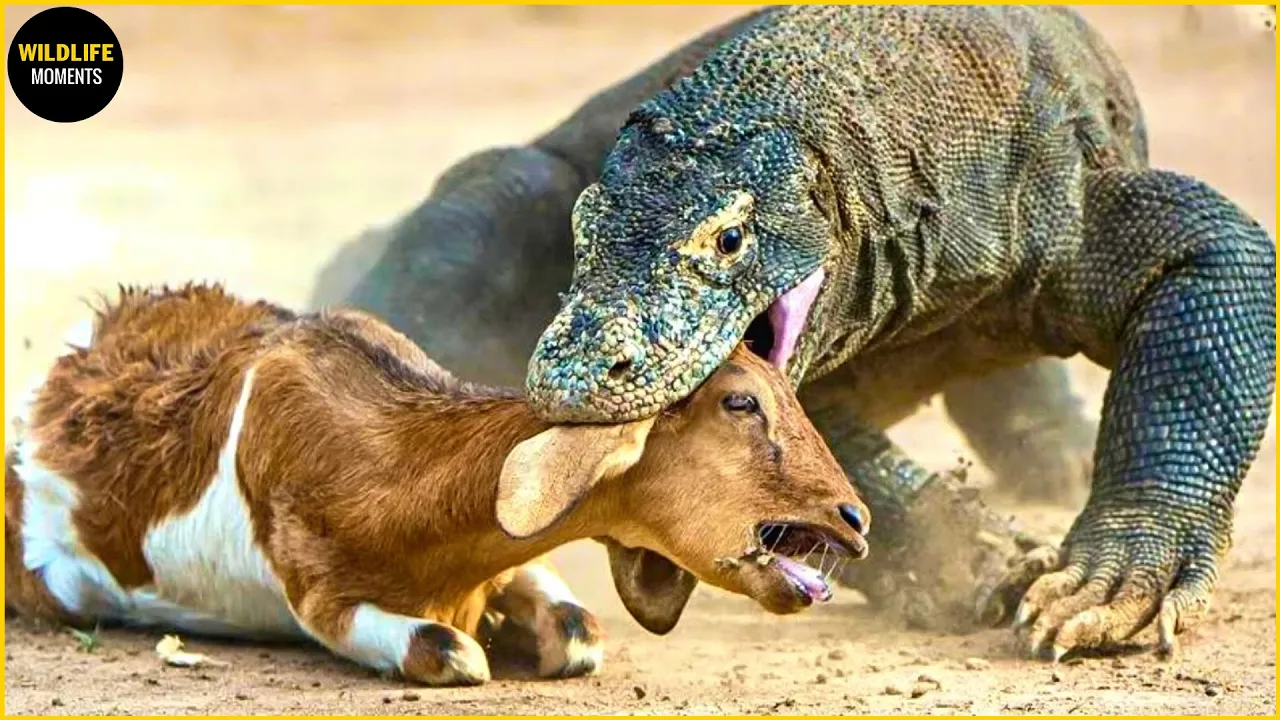 45 Insane Moments Komodo Dragon Attacks And Swallows All Prey In Sight