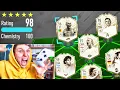 198 RATED NEW ICON MOMENTS FUT DRAFT - FIFA 20