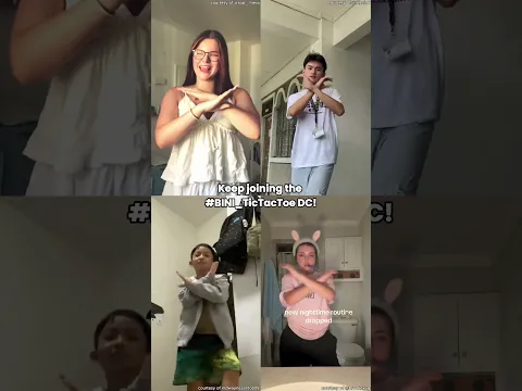 #BINI: We can’t get enough of your #BINI_TicTacToe dance moves! 💃✨