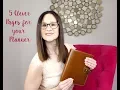 Top 5 Must Have Pages for your Planner Paper Bean Press