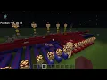 8-bit adder using Minecraft redstone