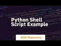 python shell script example