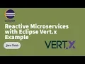 Reactive Microservices with Eclipse Vert x Example Java Techie