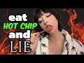 ASMR snack time staring into your soul