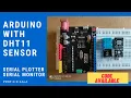 LAB 11 Analog to Digital Conversion using Arduino Arduino with DHT11 Sensor Serial Plotter