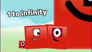 1 to absolute infinity numberblocks