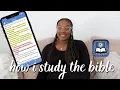 How I Study the Bible Using the Blue Letter Bible Ashtyn Washington