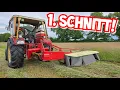 Download Lagu STARTSCHUSS! | HEUERNTE 2025 GEHT LOS! | IHC 633 mit PZ CM186 und DEUTZ F2L612 mit Niemeier Wender