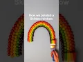 Painting a Skittles Rainbow Candy Stop Motion Tutorial