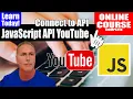 JavaScript AJAX to YouTube Data API Google Developers Console Part 1