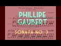 Philippe Gaubert - Sonata No. 3 for Flute & Piano (1933) [Score-Video]