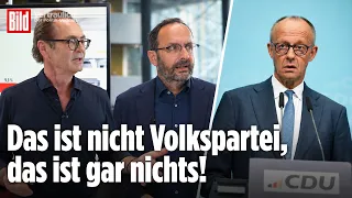 RIESEN-DRUCK AUF MERZ: Schmeißt er jetzt hin? „Die Option ist am wahrscheinlichsten" | Vertraulich