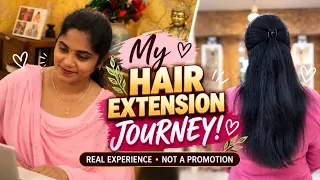 VLOG#155 🌿 Full’a explain panni iruken abt hair extension#home#love#life#vlog