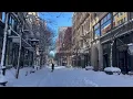 AP reporter shows snow removal efforts in Rhode Island after record-breaking storm
