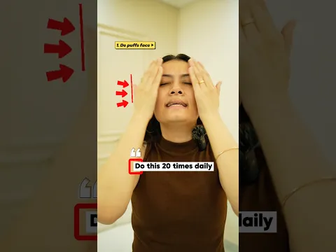 Facial yoga at home 🧘 Do this 20/25 times daily 💯 Shanika Khurmi #ytshorts #ashortaday #shorts