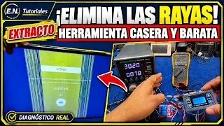 ⚠️ ¿Tu TV Samsung tiene rayas de colores Cómo repararlas con una herramienta casera