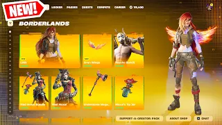 *NEW* FORTNITE BORDERLANDS COLLAB IS HERE! (NEW SKINS)