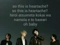 Heartache One Ok Rock-Karaoke/Instrumental(lyrics on screen)