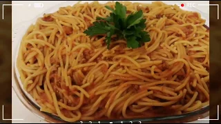 طريقة تحضير معكرونه بي صلصة بندورة السورية ولااسهل 
