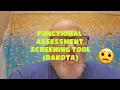 TUTORIAL FUNCTIONAL ASSESSMENT SCREENING TOOL