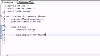 Java Programming Tutorial 74 Mouse Events YouTube