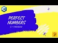 C PROGRAMMING TUTORIAL FOR BEGINNERS FIND PERFECT NUMBERS WITHIN RANGE