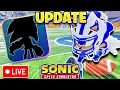 LIVE Playing NEW UPDATE in Sonic Speed Simulator!